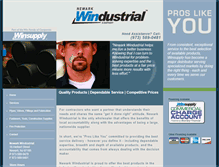 Tablet Screenshot of newarkwindustrial.com